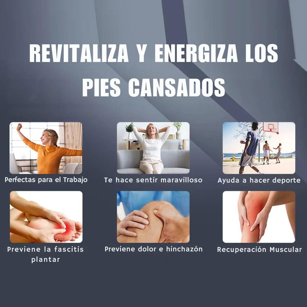 Medias de Compresión Premium Comfort + Parches para dolor articular - Aura Life™