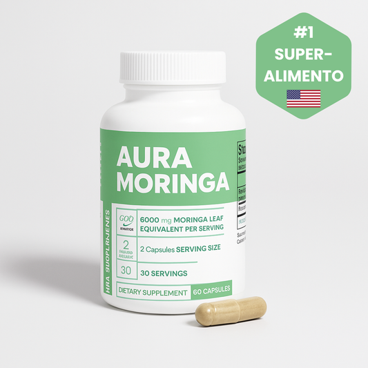 Aura Moringa - Equilibra tu cuerpo y tu mente con la reducción natural de los niveles de cortisol