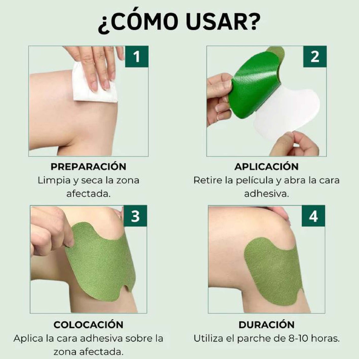 Parches terapéuticos artritis | Vive con vitalidad sin que el dolor te frene 25pcs