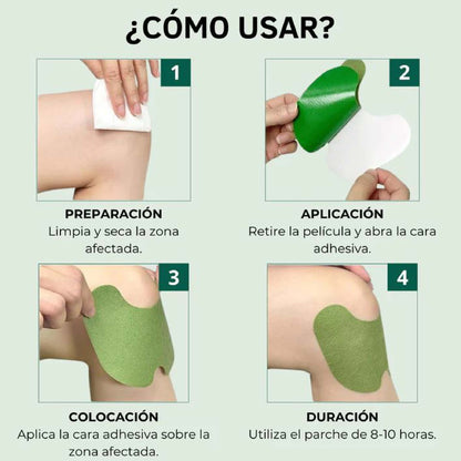 Parches Naturales para el dolor articular - Aura Life™ 25pcs